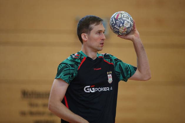 12 06 2026, xtgx, Handball, EHF Champions League, Final training SC Magdeburg v l Nikola Portner Magdeburg, 80 Koeln