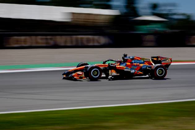 BARCELONA Formula 1 driver Oscar Piastri of McLaren Mastercard Formula 1 Team during the Formula 1 Spain Catalonia at the Circuit de Barcelona Catalunya on June 12, 2026 in Barcelona, Spain Photo by DeFodi Images