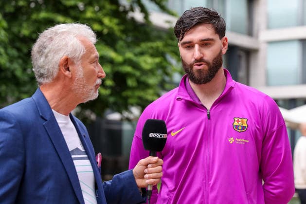 12 06 2026, xgox, Handball EHF Champions League Media Day and final training emspor, v l Ludovic Fabregas Barcelona, 72 Cologne
