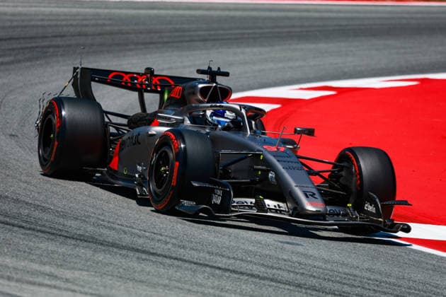 F1 - BARCELONA-CATALUNYA GRAND PRIX 2026 97 ARON Paul, Audi F1 Team R26, action during the Formula 1 Barcelona-Catalunya Grand Prix 2026, 7th round of the 2026 Formula One World Championship, WM, Weltmeisterschaft from June 12 to 14, 2026 on the Circuit de Barcelona-Catalunya, in Montmelo, Spain - MontmeloSpain  Copyright: xFLORENTxGOODENx