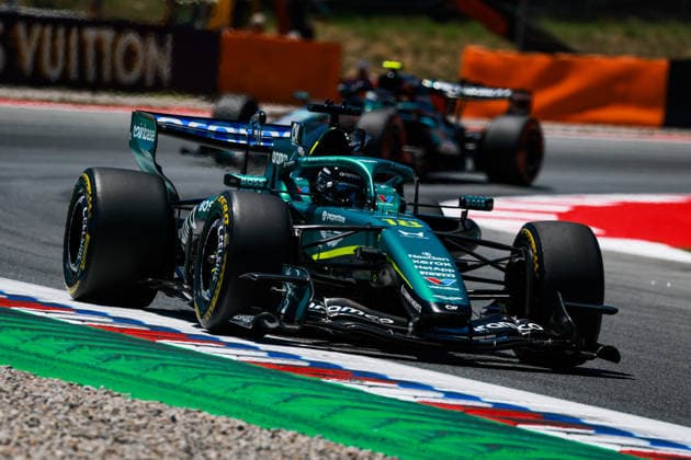 F1 - BARCELONA-CATALUNYA GRAND PRIX 2026 18 STROLL Lance (can), Aston Martin F1 Team AMR26, action during the Formula 1 Barcelona-Catalunya Grand Prix 2026, 7th round of the 2026 Formula One World Championship, WM, Weltmeisterschaft from June 12 to 14, 2026 on the Circuit de Barcelona-Catalunya, in Montmelo, Spain - MontmeloSpain  Copyright: xFLORENTxGOODENx