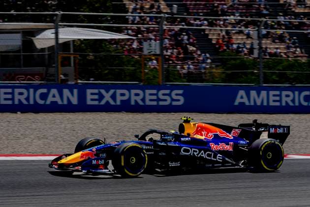 BARCELONA Oracle Red Bull Racing Rookie Ayumu Iwasa during the Formula 1 Spain Catalonia at the Circuit de Barcelona Catalunya on June 12, 2026 in Barcelona, Spain Photo by DeFodi Images