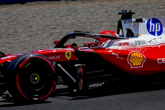 BARCELONA Formula 1 driver Charles Leclerc of Scuderia Ferrari HP during the Formula 1 Spain Catalonia at the Circuit de Barcelona Catalunya on June 12, 2026 in Barcelona, Spain Photo by DeFodi Images