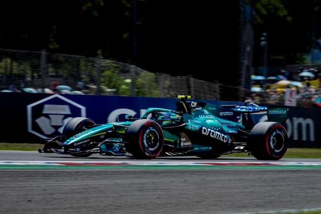 BARCELONA Formula 1 driver Fernando Alonso of Aston Martin Aramco Formula 1 Team during the Formula 1 Spain Catalonia at the Circuit de Barcelona Catalunya on June 12, 2026 in Barcelona, Spain Photo by DeFodi Images