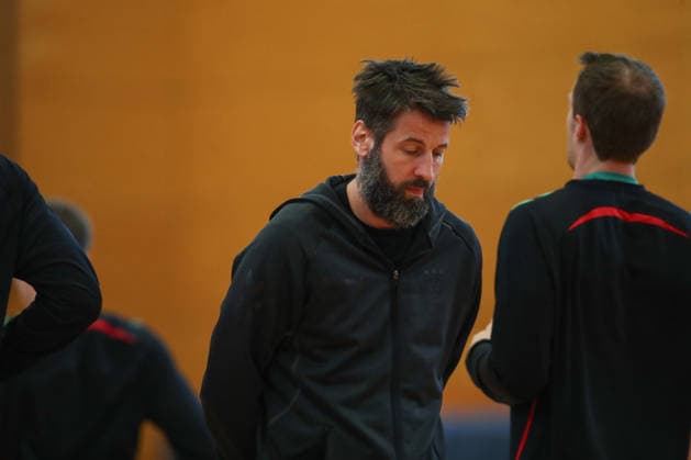 12 06 2026, xtgx, Handball, EHF Champions League, Final training SC Magdeburg v l Bennet Wiegert Magdeburg, Coach thoughtful Cologne