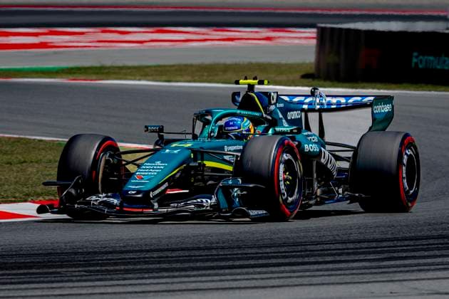 BARCELONA Formula 1 driver Fernando Alonso of Aston Martin Aramco Formula 1 Team during the Formula 1 Spain Catalonia at the Circuit de Barcelona Catalunya on June 12, 2026 in Barcelona, Spain Photo by DeFodi Images