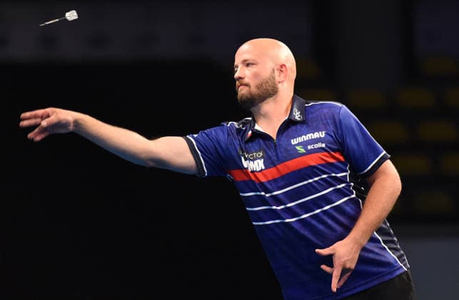 12 06 2026, xhbx, Dart World Cup of Darts 2026, v l Thibault Tricole France DFL DFB REGULATIONS PROHIBIT ANY USE OF PHOTOGRAPHS as IMAGE SEQUENCES and or QUASI VIDEO Frankfurt