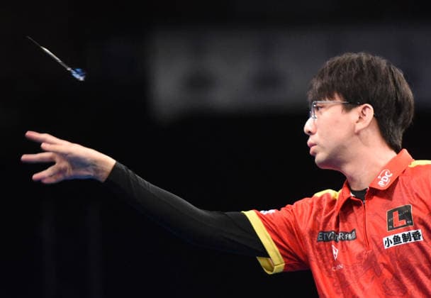12 06 2026, xhbx, Dart World Cup of Darts 2026, v l Xiaochen Zong China DFL DFB REGULATIONS PROHIBIT ANY USE OF PHOTOGRAPHS as IMAGE SEQUENCES and or QUASI VIDEO Frankfurt