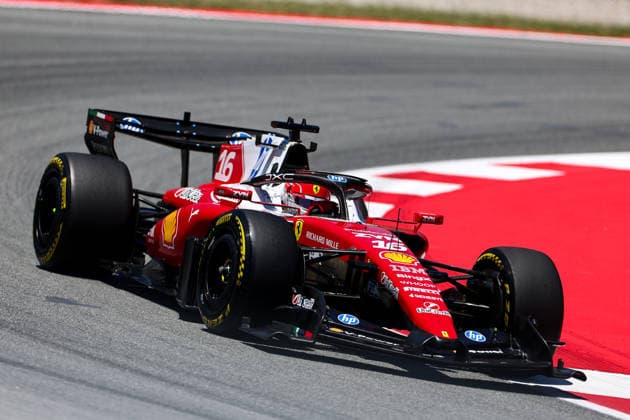 Charles Leclerc of Monaco and Scuderia Ferrari , Practice, F1 Grand Prix of Barcelona Catalunya, on June 12, 2026 in Barcelona, Spain Photo by Diogo Cardoso DeFodi Images Charles Leclerc of Monaco and Scuderia Ferrari , Practice, F1 Grand Prix of Barcelona Catalunya, Circuit de Barcelona Catalunya on June 12, 2026 in Barcelona, Spain Photo by Diogo Cardoso DeFodi Images