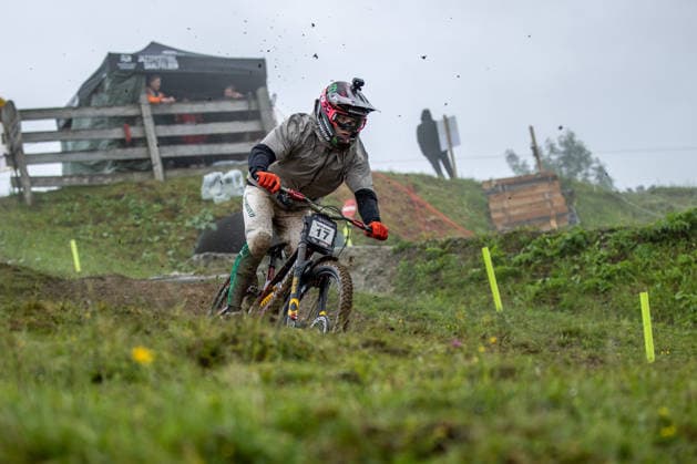 Whoop UCI Mountain Bike World Series Leogang Downhill WILLIAMS Jordan SPECIALIZED GRAVITYat Whoop UCI Mountain Bike World Series Leogang Downhill, 12 06 2026,in Leogang,AUT Photo Sebastian Sternemann