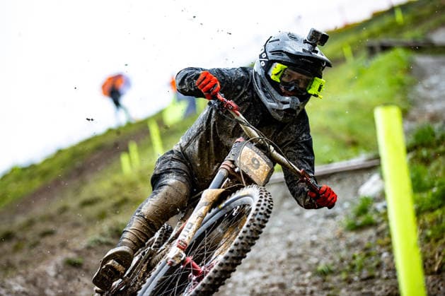 Whoop UCI Mountain Bike World Series Leogang Downhill ROA SANCHEZ Valentina MS RACINGat Whoop UCI Mountain Bike World Series Leogang Downhill, 12 06 2026,in Leogang,AUT Photo Sebastian Sternemann