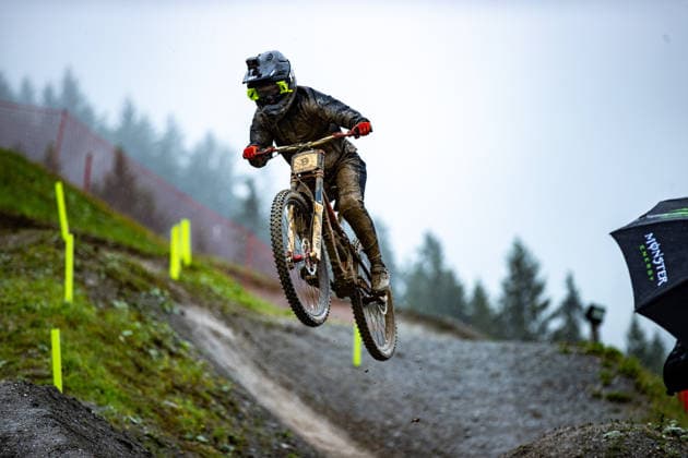Whoop UCI Mountain Bike World Series Leogang Downhill ROA SANCHEZ Valentina MS RACINGat Whoop UCI Mountain Bike World Series Leogang Downhill, 12 06 2026,in Leogang,AUT Photo Sebastian Sternemann