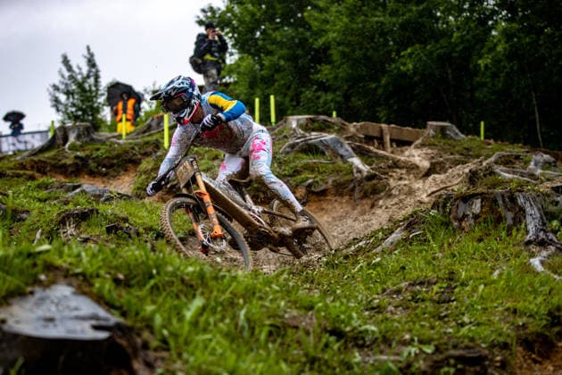 Whoop UCI Mountainbike World Series Leogang Downhill ZWAR Oliver ORBEA FMD RACINGat Whoop UCI Mountainbike World Series Leogang Downhill, 12 06 2026,in Leogang,AUT Photo Sebastian Sternemann