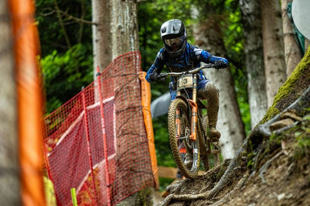Whoop UCI Mountain Bike World Series Leogang Downhill FRENER Lina NORCO X ADIDAS RACE DIVISIONat Whoop UCI Mountain Bike World Series Leogang Downhill, 12 06 2026,in Leogang,AUT Photo Sebastian Sternemann