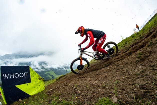 Whoop UCI Mountain Bike World Series Leogang Downhill KOLB Andreas SANTA CRUZ SYNDICATEat Whoop UCI Mountain Bike World Series Leogang Downhill, 12 06 2026,in Leogang,AUT Photo Sebastian Sternemann