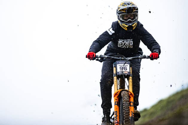 Whoop UCI Mountain Bike World Series Leogang Downhill HOFFMANN Nina SANTA CRUZ SYNDICATEat Whoop UCI Mountain Bike World Series Leogang Downhill, 12 06 2026,in Leogang,AUT Photo Sebastian Sternemann