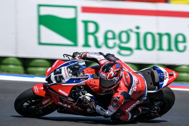 MOTORSPORTS - Superbike - Pirelli Emilia Romagna Round Photo by IPA ABACAPRESS.COM85610426 - Somkiat Chantra (THA) on a Honda CBR1000RR-R SP from Honda HRC during the Pirelli Emilia Romagna Round of the World Superbike (SBK) Championship in Italy, June 12, 2026 Italy Italy  Copyright: xIPAxSport ABACAx