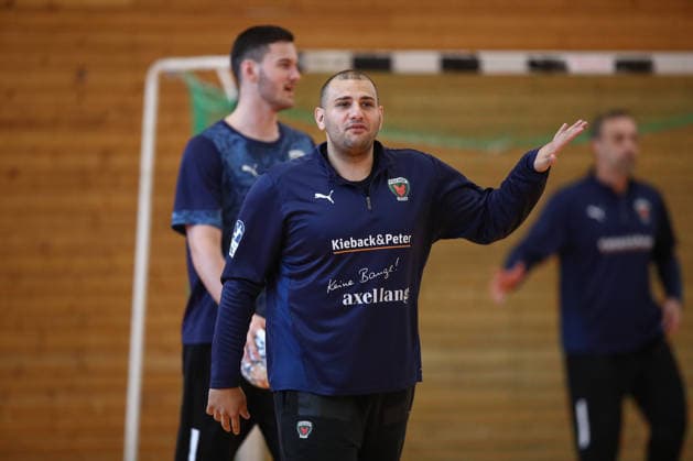 12 06 2026, xtgx, Handball, EHF Champions League, Final training Füchse Berlin v l Dejan Milosavljev Berlin, 96 Koeln