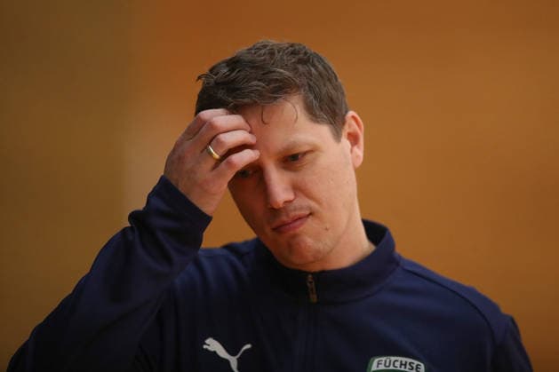 12 06 2026, xtgx, Handball, EHF Champions League, Final training Füchse Berlin v l Nicolej Krickau Berlin, Coach thoughtful Cologne
