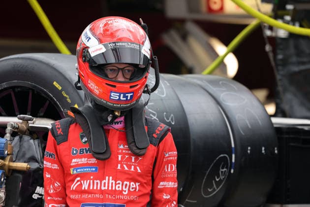 Mattis Pluschkell GER Oreca LMP3 8 shortly before the driver change and pit stop, Mücke Motorsport, 24 hours Le Mans race, France, WEC Endurance World Championship, 12 06 2026, Road to le Mans LMP3