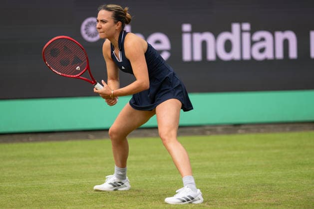 Elena Gabriela Ruse in match against Barbora Krejcikova, Tennis, Libema Open 2026, WTA Masters 250, 12 06 2026, Rosmalen Grass Court Championships, Centre Court Rosmalen, s Hertogenbosch North Brabant Netherlands Copyright: xkolbert-press MarkusxVerwimpx