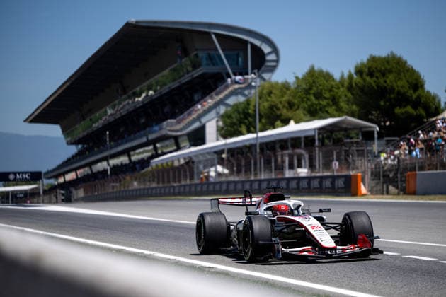ESP, MSC Cruises Grand Prix of Barcelona Catalunya, Free Practice, Formula 1 World Championship Season 2026 12 06 2026, Circuit de Barcelona Catalunya, Barcelona, ESP, MSC Cruises Grand Prix of Barcelona Catalunya, Free Practice, Formula 1 World Championship Season 2026, pictured Esteban Ocon Toyota Gazoo Racing Haas F1 Team, France, 31 in VF 26, nordphotoxGmbHx xMemmler nph00005