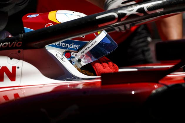 F1 - BARCELONA-CATALUNYA GRAND PRIX 2026 BEGANOVIC Dino (swe), Ferrari Driver Academy, portrait during the Formula 1 Barcelona-Catalunya Grand Prix 2026, 7th round of the 2026 Formula One World Championship, WM, Weltmeisterschaft from June 12 to 14, 2026 on the Circuit de Barcelona-Catalunya, in Montmelo, Spain - MontmeloSpain  Copyright: xXavixBonillax