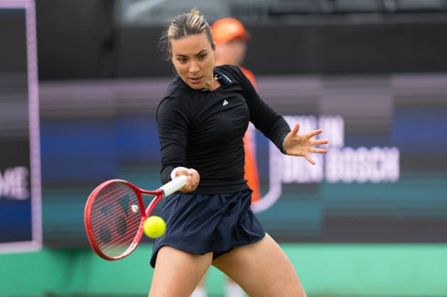Elena Gabriela Ruse in match against Barbora Krejcikova, Tennis, Libema Open 2026, WTA Masters 250, 12 06 2026, Rosmalen Grass Court Championships, Centre Court Rosmalen, s Hertogenbosch North Brabant Netherlands Copyright: xkolbert-press MarkusxVerwimpx