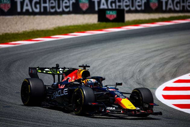 IPA85611413 - 03 Max Verstappen (NED), Oracle Red Bull Racing RB22, Red Bull-Ford, during the Barcelona-Catalunya Grand Prix, Barcelona, June 11–14, 2026, Montmeló, 2026 Formula 1 World Championship, WM, Weltmeisterschaft  Copyright: xFedericoxBasile IPAxSportx xx 85611413
