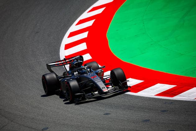 IPA85611437 - 97 Paul Aron, test driver for the Revolut Audi F1 Team R26, during the Barcelona-Catalunya Grand Prix, held in Barcelona from June 11–14, 2026, at the Montmeló circuit as part of the 2026 Formula 1 World Championship, WM, Weltmeisterschaft  Copyright: xFedericoxBasile IPAxSportx xx 85611437