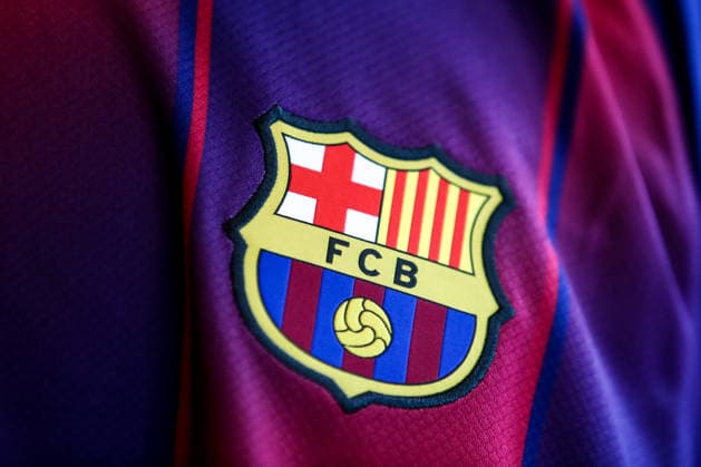 12 06 2026, xtgx, Handball, EHF Champions League, Media Day v l symbol photo, symbol image Barcelona Barca FCB club crest coat of arms club logo logo emblem Cologne