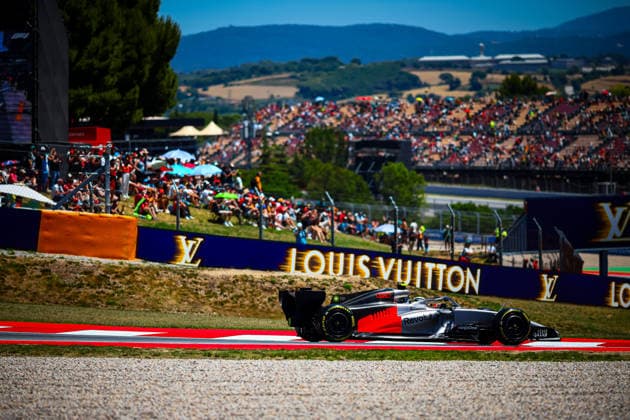 IPA85611407 - 05 Gabriel Bortoleto (BRA), Revolut Audi F1 Team R26, during the Barcelona-Catalunya Grand Prix, Barcelona, June 11–14, 2026, Montmeló, 2026 Formula 1 World Championship, WM, Weltmeisterschaft  Copyright: xFedericoxBasile IPAxSportx xx 85611407