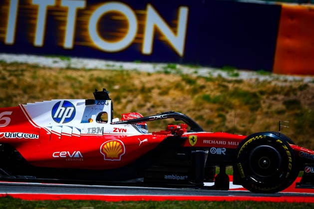 IPA85611463 - 16 Charles Leclerc (MON), Scuderia Ferrari SF26, during the Barcelona-Catalunya Grand Prix, Barcelona, June 11–14, 2026, Montmeló, 2026 Formula 1 World Championship, WM, Weltmeisterschaft  Copyright: xFedericoxBasile IPAxSportx xx 85611463