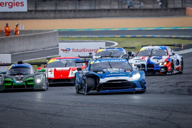 AUTO - ROAD TO LE MANS 2026 91 BOVET Claude (sui), CANNING Thomas (gbr), Ecurie Ecosse Blackthorn MLMC, Aston Martin Vantage AMR GT3 Evo, action during the Road to Le Mans 2026, 3rd round of the 2026 Michelin Le Mans Cup, from June 10 to 12, 2026 on the Circuit des 24 Heures du Mans in Le Mans, France - Le MansFrance  Copyright: xPauloxMariax