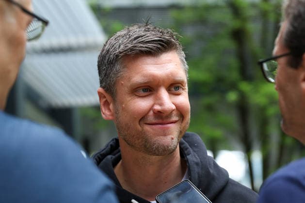 12 06 2026, xgox, Handball EHF Champions League Media Day and final training emspor, f l Niklas Landin Aalborg, 1 Cologne