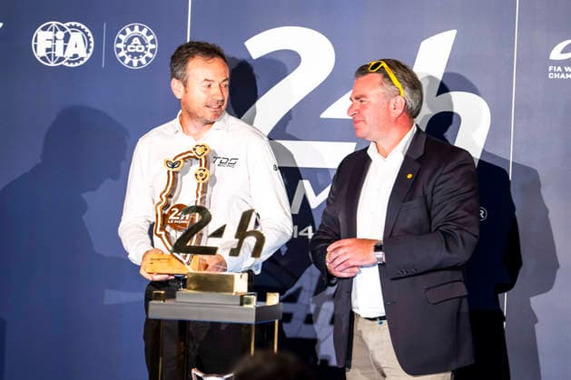 24 HEURES DU MANS 2026 - FRIDAY TDS Racing representative, HEGER Felix, CEO of DHL during the 24 Hours of Le Mans 2026, 4th round of the 2026 FIA World Endurance Championship, on June 12, 2026 on the Circuit des 24 Heures du Mans in Le Mans, France - Le MansFrance  Copyright: xFabrizioxBoldonix