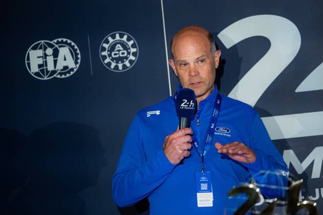 24 HEURES DU MANS 2026 - FRIDAY Mark Rushbrook, Global Director Ford Racing, portrait at the ACO press conference, PK, Pressekonferenz during the 24 Hours of Le Mans 2026, 4th round of the 2026 FIA World Endurance Championship, on June 12, 2026 on the Circuit des 24 Heures du Mans in Le Mans, France -  Copyright: xGERMAINxHAZARDx