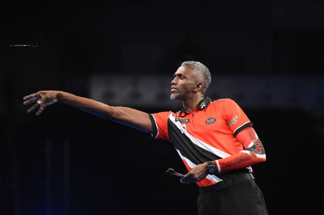 12 06 2026, xhbx, Dart World Cup of Darts 2026, v l Joshua Balfour Trinidad and Tobago DFL DFB REGULATIONS PROHIBIT ANY USE OF PHOTOGRAPHS as IMAGE SEQUENCES and or QUASI VIDEO Frankfurt
