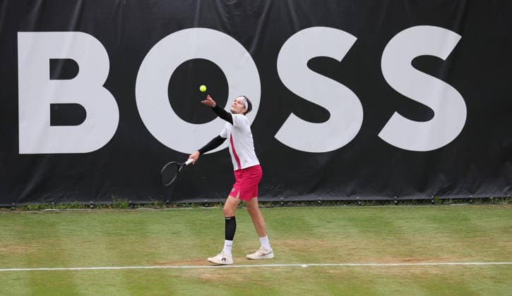 Stuttgart , Tennis , BOSS Open , Alexander Bublik KAZ