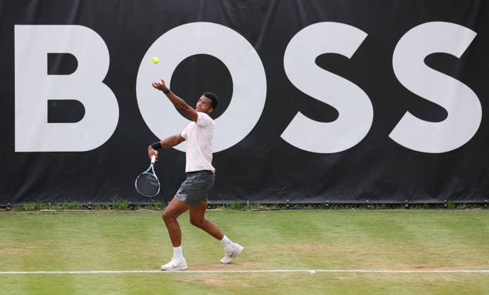 Stuttgart , Tennis , BOSS Open , Giovanni Mpetshi Perricard FRA