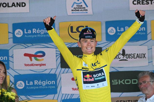 12-06-2026 Tour Auvergne - Rhone Alpes; Tappa 06 Saint Vulbas - Crest Voland; 2026, Red Bull - Bora Hansgrohe; Tuckwell, Luke; Crest Voland; 