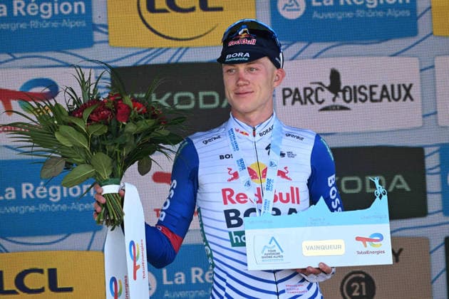 12-06-2026 Tour Auvergne - Rhone Alpes; Tappa 06 Saint Vulbas - Crest Voland; 2026, Red Bull - Bora Hansgrohe; Van Gils, Maxim; Crest Voland; 