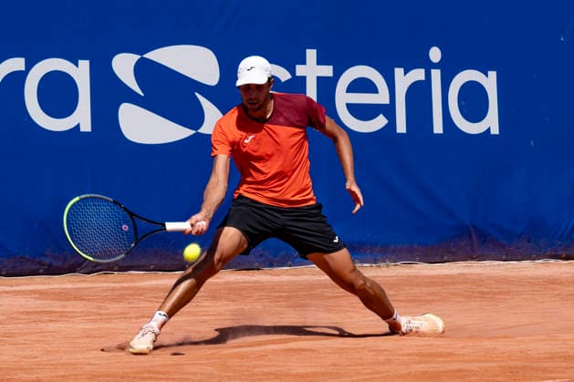 TENNIS : Open Sopra Steria - Lyon Villeurbanne 12 06 2026 Le colombien Daniel Elahi GALAN affronte le belge Kimmer COPPEJANS en 1 4 de finale du tournoi de tennis ATP, Tennis Herren Challenger Tour, Open Sopra Steria Ã Lyon-Villeurbanne, le 12 06 2026. Photo Sandrine Thesillat PsNewZ  Copyright: xSandrinexTHESILLATx