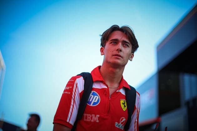 IPA85612607 - Dino Beganovic (SWE), reserve driver for Scuderia Ferrari, will drive the SF-26 during FP1 at the Barcelona-Catalunya Grand Prix, Barcelona, June 11–14, 2026, as part of the 2026 Formula 1 World Championship, WM, Weltmeisterschaft at Montmeló.  Copyright: xFedericoxBasile IPAxSportx xx 85612607