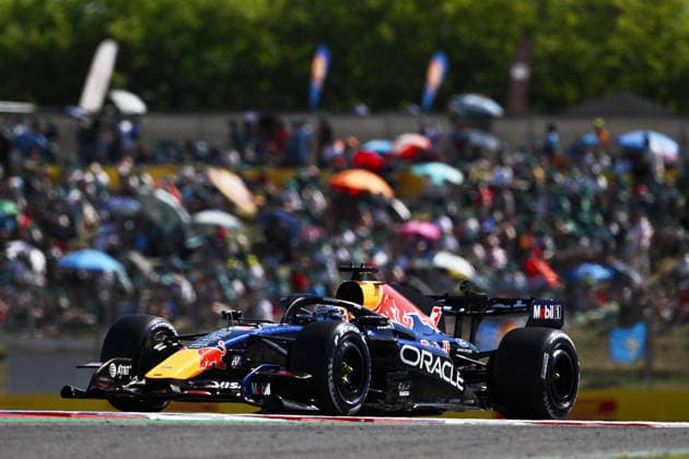 F1 - BARCELONA-CATALUNYA GRAND PRIX 2026 03 VERSTAPPEN Max (nld), Red Bull Racing Ford RB22, action during the Formula 1 Barcelona-Catalunya Grand Prix 2026, 7th round of the 2026 Formula One World Championship, WM, Weltmeisterschaft from June 12 to 14, 2026 on the Circuit de Barcelona-Catalunya, in Montmelo, Spain - MontmeloSpain  Copyright: xDPPIx