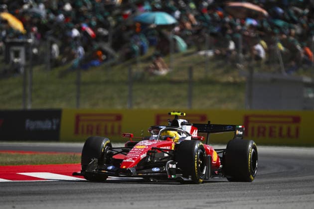 F1 - BARCELONA-CATALUNYA GRAND PRIX 2026 44 HAMILTON Lewis (gbr), Scuderia Ferrari SF-26, action during the Formula 1 Barcelona-Catalunya Grand Prix 2026, 7th round of the 2026 Formula One World Championship, WM, Weltmeisterschaft from June 12 to 14, 2026 on the Circuit de Barcelona-Catalunya, in Montmelo, Spain - MontmeloSpain  Copyright: xDPPIx