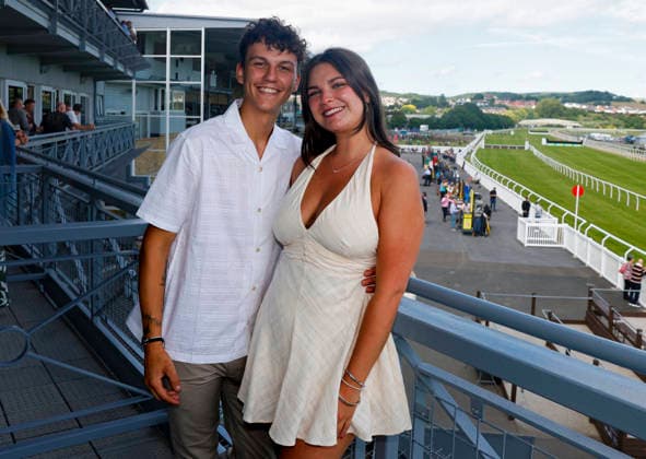 Newton Abbot Races, Newton Abbot, UK - 12 June 2026 Racegoers enjoying racing at Newton Abbot Racecourse, Newton Abbot, Devon, England - Newton Abbot Newton Abbot Racecourse Devon England Copyright: xPhilxMingo PPAUKx PPA-280657