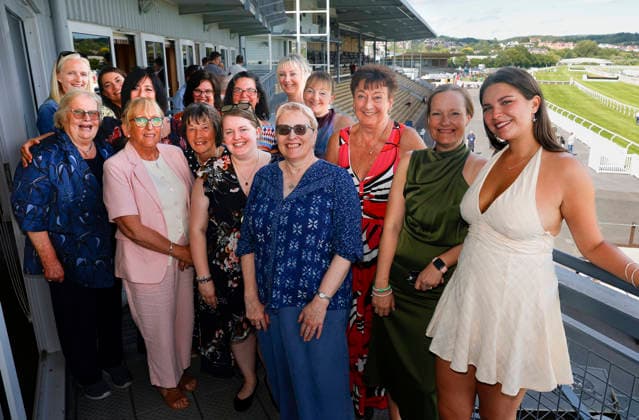 Newton Abbot Races, Newton Abbot, UK - 12 June 2026 Racegoers enjoying racing at Newton Abbot Racecourse, Newton Abbot, Devon, England - Newton Abbot Newton Abbot Racecourse Devon England Copyright: xPhilxMingo PPAUKx PPA-280662