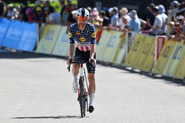 12-06-2026 Tour Auvergne - Rhone Alpes; Tappa 06 Saint Vulbas - Crest Voland; 2026, Lidl - Trek; Simmons, Quinn; Crest Voland; 