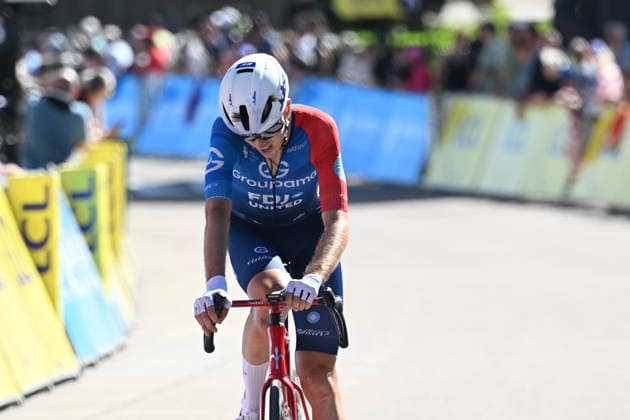 12-06-2026 Tour Auvergne - Rhone Alpes; Tappa 06 Saint Vulbas - Crest Voland; 2026, Groupama - Fdj United; Berthet, Clement; Crest Voland; 